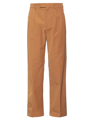 ROBERTO COLLINA Casual trouser Tan 58% Polyester, 42% Cotton