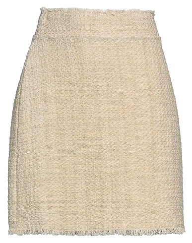 PINKO Minigonna Beige 100% Cotone