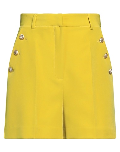 VICOLO Shorts & Bermuda Giallo 93% Poliestere, 7% Elastan