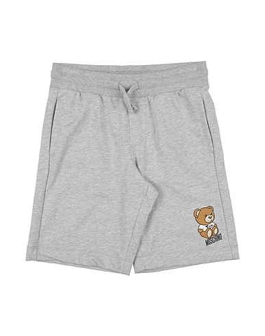 MOSCHINO TEEN Pantalone felpa Grigio chiaro 100% Cotone, Elastan