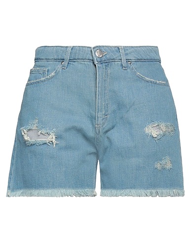 RELISH Denim shorts Blue 100% Cotton