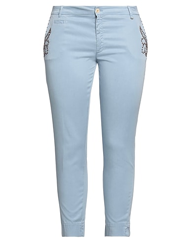 MASON'S Casual pants BLU CHIARO 97% Lyocell, 3% Elastane