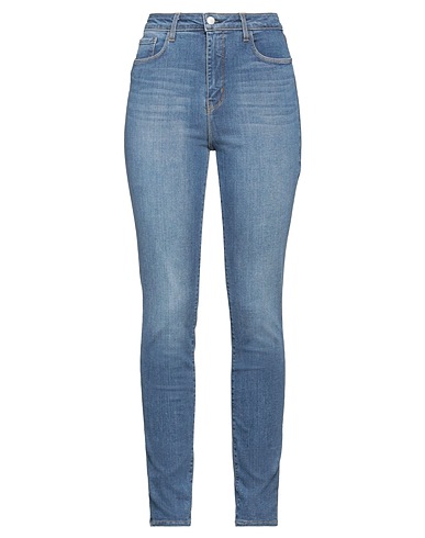 L'AGENCE Denim trousers Blue 46% Cotton, 29% Rayon, 15% Lyocell, 6% Polyester, 4% Elastane