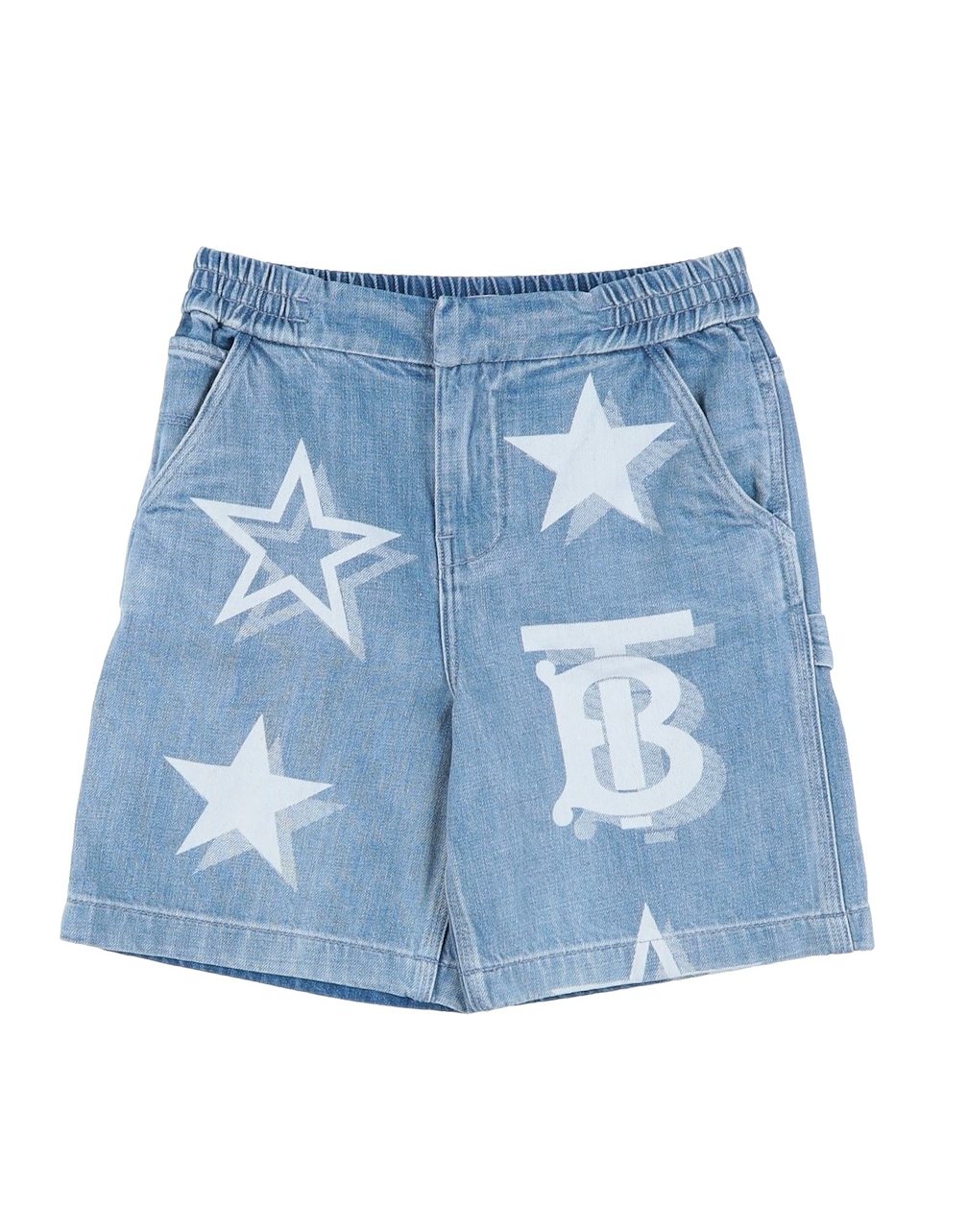 BURBERRY - Denim shorts