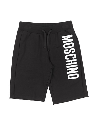 MOSCHINO TEEN Shorts & Bermudas Schwarz 95% Baumwolle, 5% Elastan