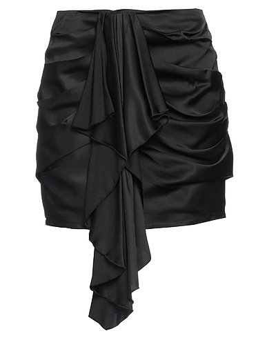 VICOLO Mini skirt Black 100% Viscose