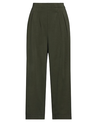 ALESSIA SANTI Casual pants Military green 95% Cotton, 5% Elastane