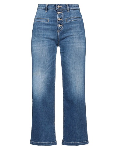 LIU •JO Denim pants Blue 98% Cotton, 2% Elastane
