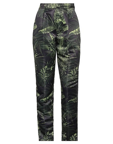 GAëLLE Paris Casual pants Black 100% Polyester, Acetate