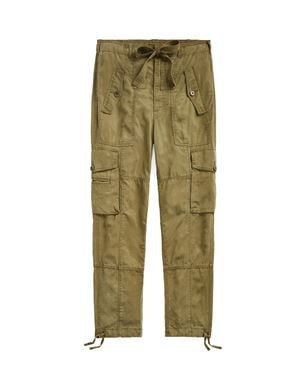 POLO RALPH LAUREN カーゴパンツ ミリタリーグリーン レディース