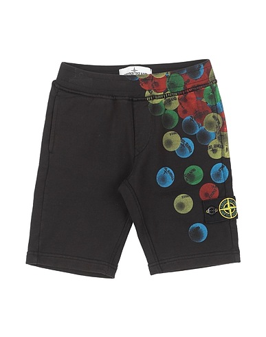 STONE ISLAND JUNIOR Casual pants Black 100% Cotton
