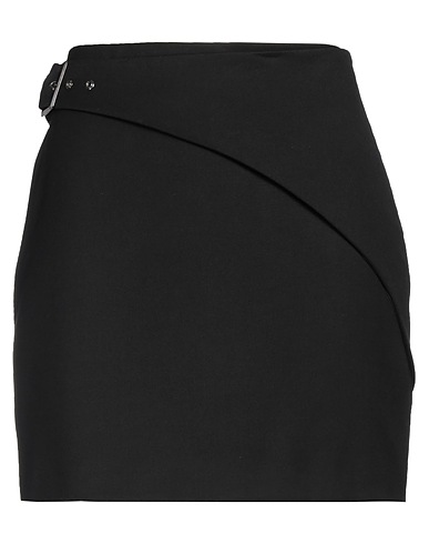 COSTUME NATIONAL Mini skirt Black 62% Polyester, 35% Rayon, 3% Elastane