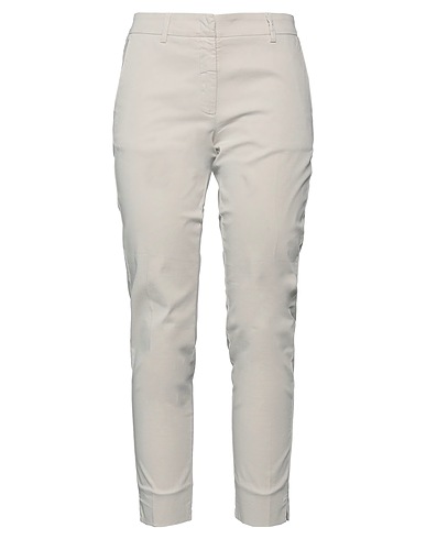 ROSSOPURO Casual trouser Beige 96% Cotton, 4% Elastane