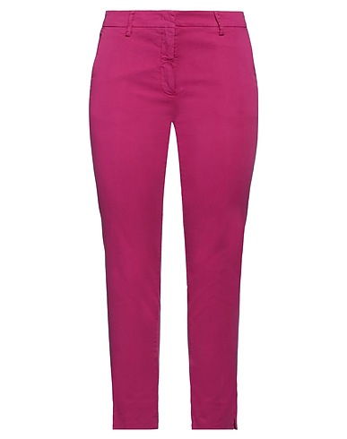 ROSSOPURO Casual trouser Mauve 96% Cotton, 4% Elastane