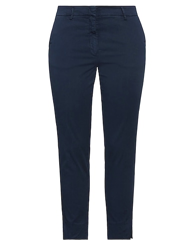 ROSSOPURO Casual trouser Midnight blue 96% Cotton, 4% Elastane