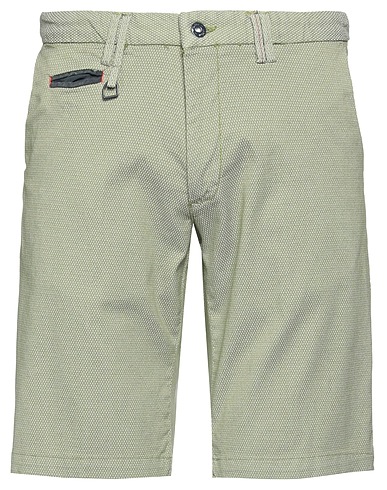 YES ZEE by ESSENZA Shorts y Bermudas Verde militar 98% Algodón, 2% Elastán