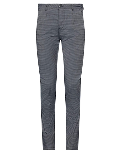 ONE SEVEN TWO Casual pants Blue 76% Cotton, 21% Polyester, 3% Elastane