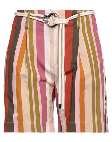 CRISTINA GAVIOLI Shorts & Bermuda Beige 88% Viscose, 12% Polyamide