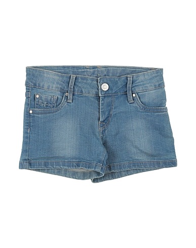 PEPE JEANS Denim shorts Blue 98% Cotton, 2% Elastane