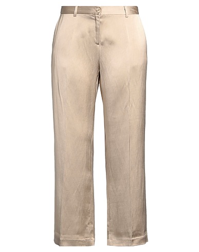 CARACTÈRE Casual pants Sand 74% Viscose, 26% Linen