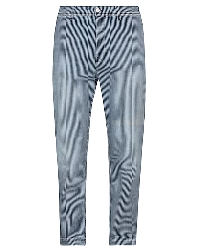 BRIAN DALES Denim trousers Blue 96% Cotton, 4% Elastane