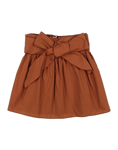 MARIUCCIA Skirt Light brown 100% Cotton