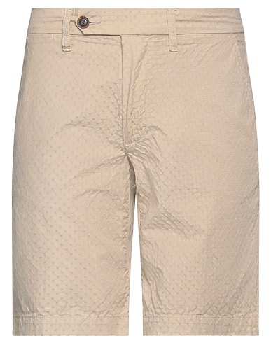 TRUE NYC® Shorts & Bermuda Beige 91% Cotton, 8% Linen, 1% Elastane