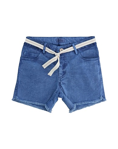 BÚHO. Denim shorts Slate blue 98% Cotton, 2% Elastane