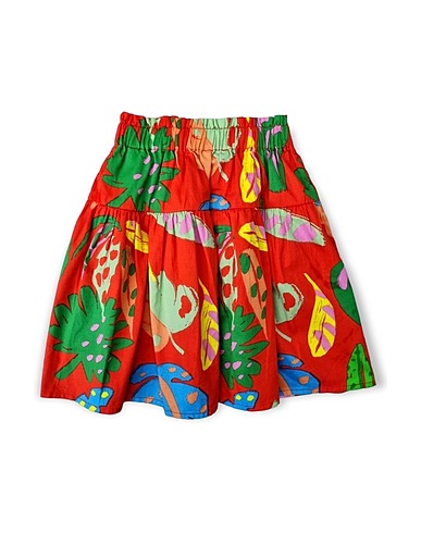 STELLA McCARTNEY Gonne Rosso Cotone