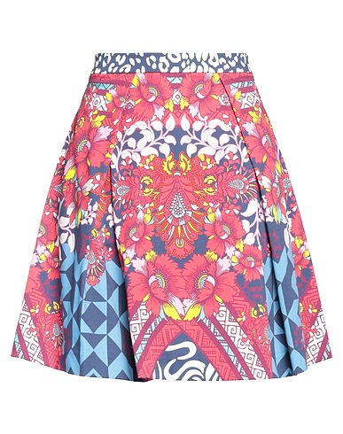 CUSTO BARCELONA Mini skirt Garnet 98% Cotton, 2% Elastane