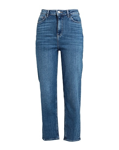 VERO MODA Denim trousers Blue 78% Cotton, 20% Recycled cotton, 2% Elastane