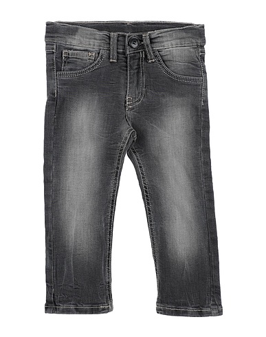 TOURISTE Denim pants Grey 98% Cotton, 2% Elastane