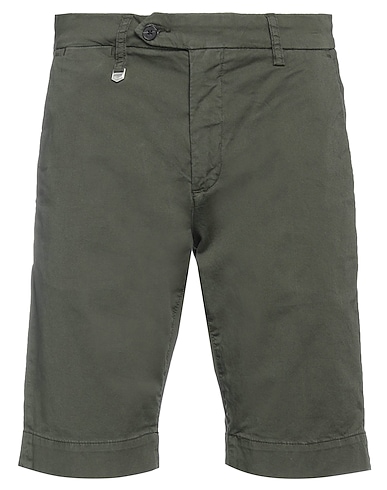 ANTONY MORATO Shorts & Bermuda Dark green 98% Cotton, 2% Elastane