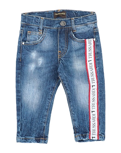 TRUSSARDI JUNIOR Denim pants Blue 99% Cotton, 1% Elastane