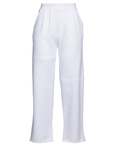 FILBEC Casual trouser White 100% Cotton