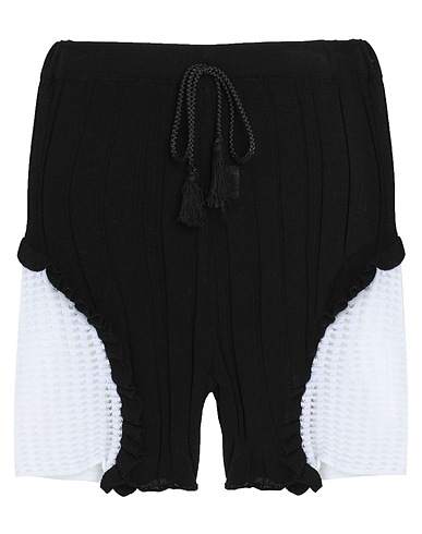 AKEP Shorts & Bermuda Black 70% Cotton, 30% Polyester