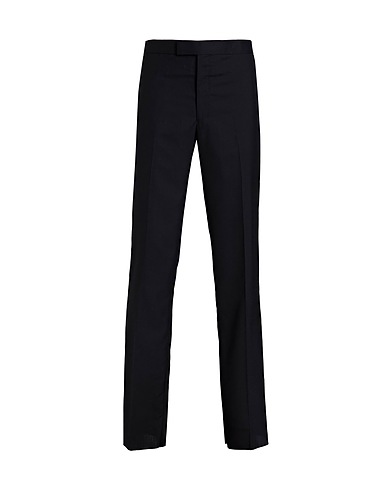 THE ROW Hosen Schwarz 100% Kaschmir, Horn