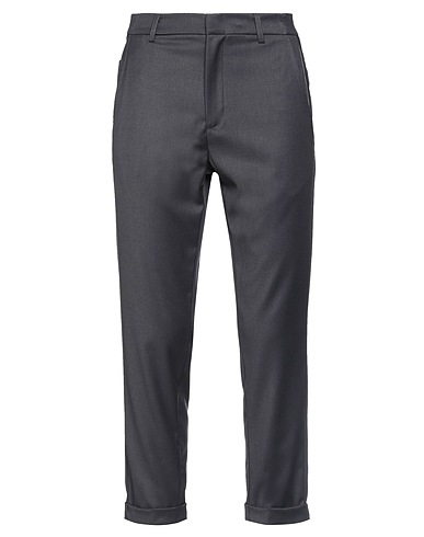 COSTUME NATIONAL Casual pants Charcoal 73% Polyester, 19% Viscose, 6% Wool, 2% Elastane