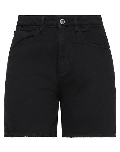 YES ZEE by ESSENZA Denim shorts Black 100% Cotton