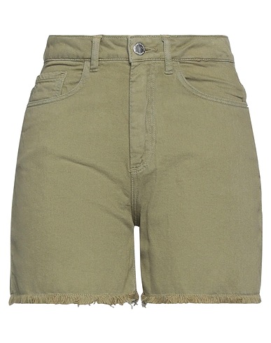 YES ZEE by ESSENZA Shorts jeans Verde militare 100% Cotone