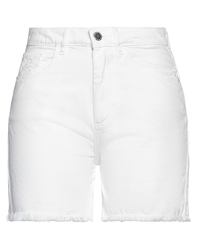 YES ZEE by ESSENZA Shorts jeans Bianco 100% Cotone