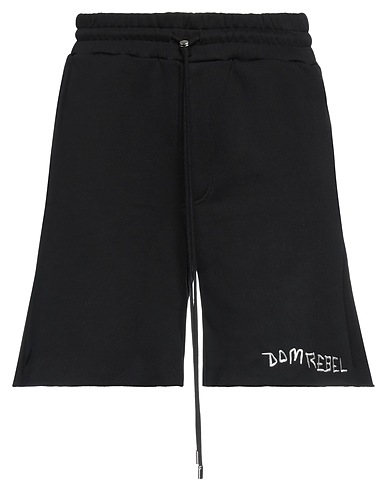 DOMREBEL Shorts & Bermuda Black 100% Cotton