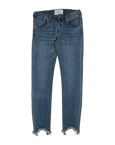 ONE TEASPOON Denim trousers Blue 90% Cotton, 8% Polyester, 2% Elastane