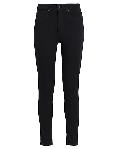 LEVI'S Jeans 721 HIGH RISE SKINNY  Schwarz 74% Baumwolle, 22% Polyester, 4% Elastan