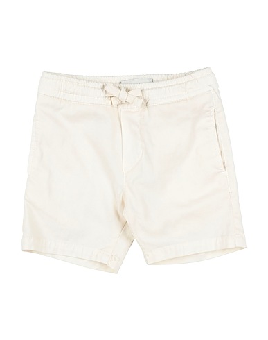 MANUEL RITZ Shorts & Bermuda Cream 95% Cotton, 5% Elastane