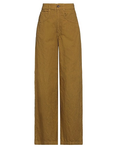 BARENA Pantalone Verde militare 51% Lino, 49% Cotone