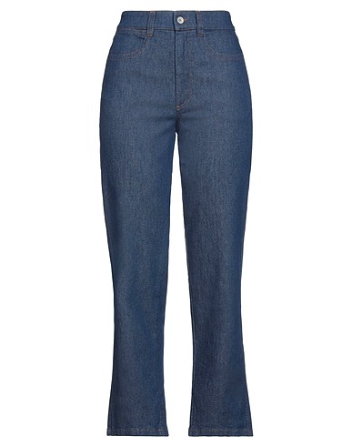 BARENA Denim trousers Blue 98% Cotton, 2% Elastane