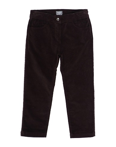 TOCOTO VINTAGE Casual trouser Dark brown 98% Cotton, 2% Elastane