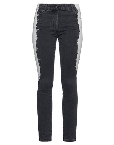 8PM Denim trousers Charcoal 97% Cotton, 3% Elastane