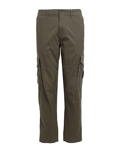 ONLY & SONS Cargo Verde militare 78% Cotone, 20% Cotone riciclato, 2% Elastan